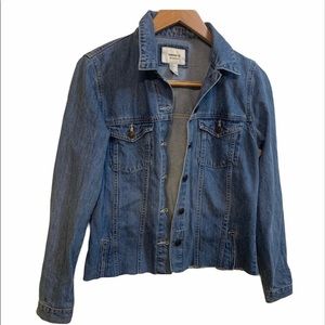 Forever 21 light wash blue jean jacket